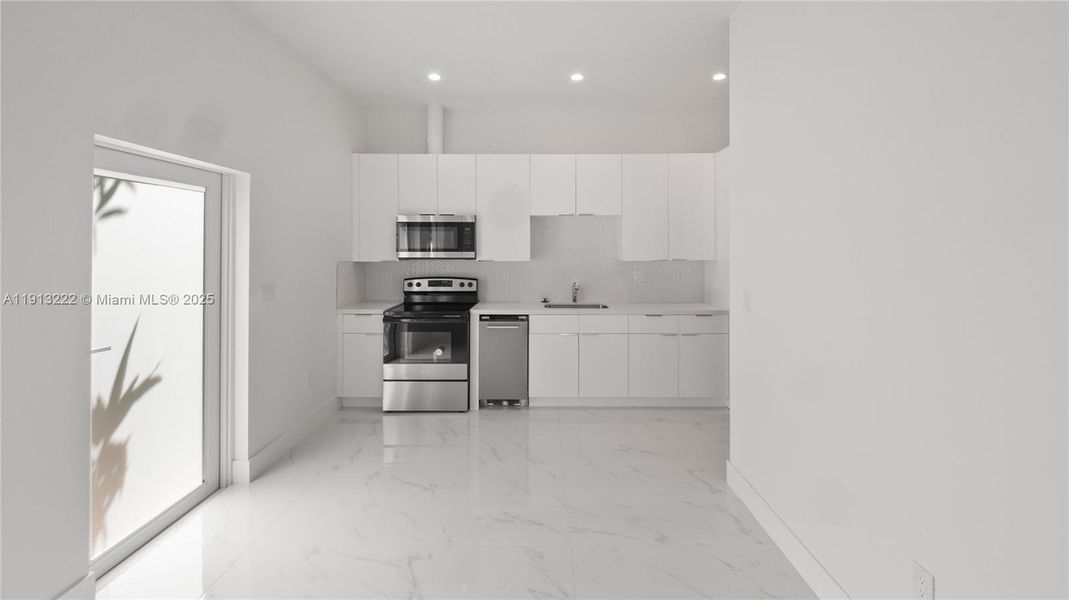 Furnished interior view inside a new home in , Miami (Image 4). Furnished interior view inside a new home in , Miami (Image 4).