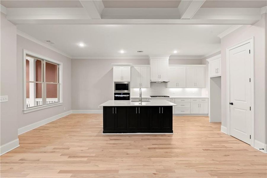 Furnished interior view inside a new home in , Canton (Image 13).