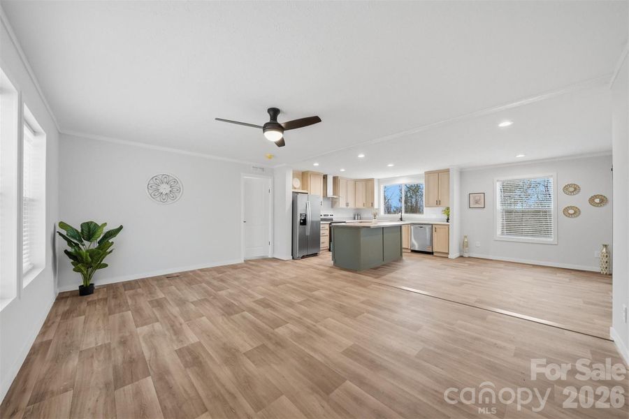 Spacious, unfurnished interior of a new home in , Morganton (Image 18).