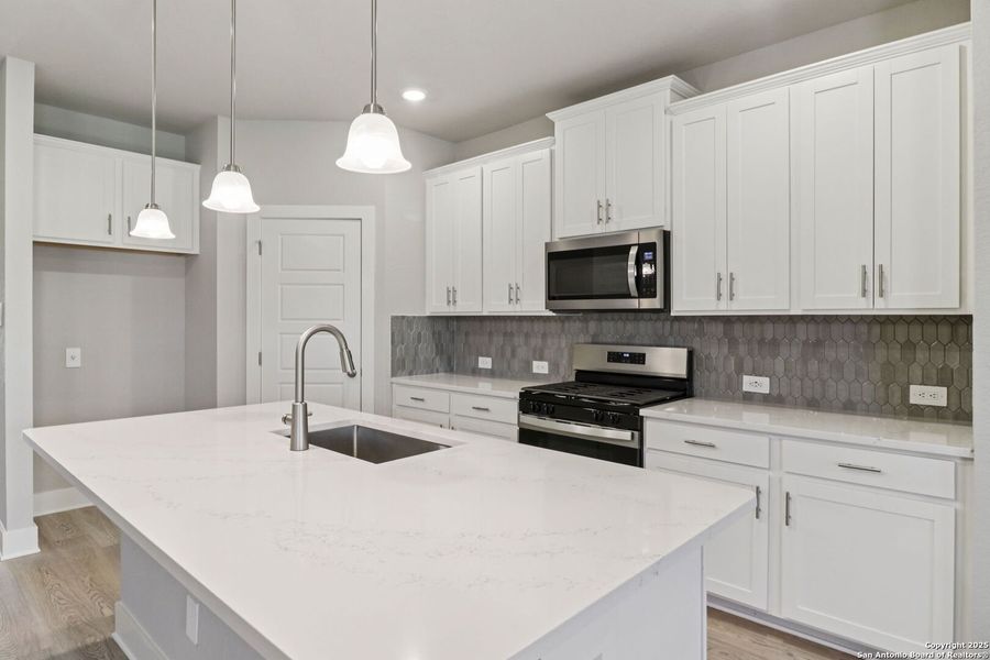 Furnished interior view inside a new home in Scenic Crest - Premier Series, Boerne (Image 5).