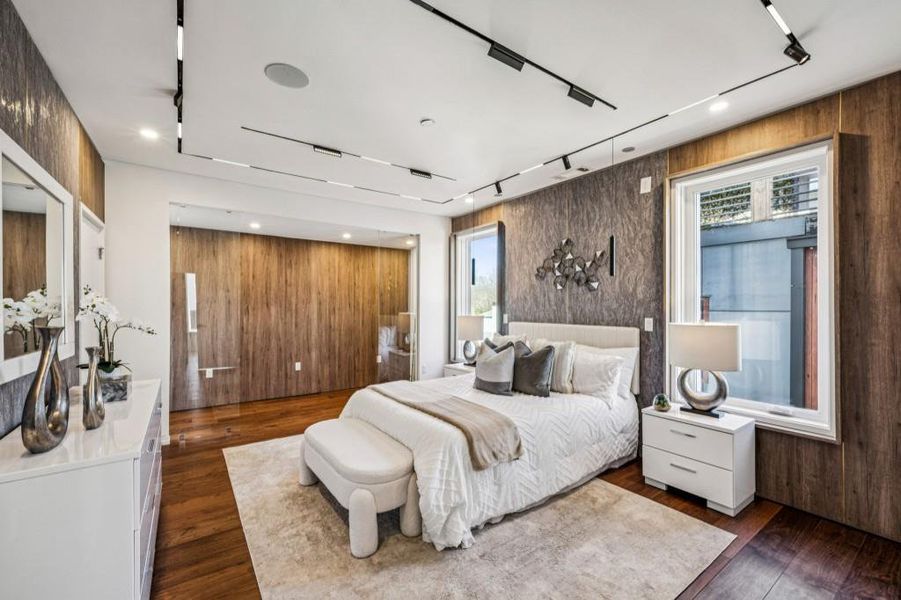 Furnished interior view inside a new home in , Atlanta (Image 6).