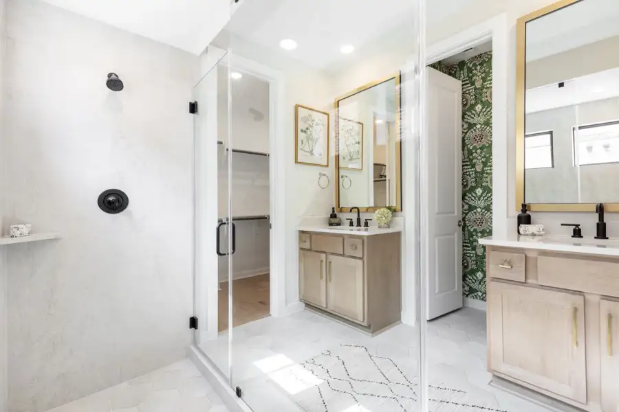 Representative Primary Bathroom - some options shown