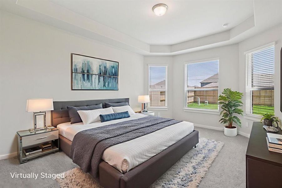 Furnished interior view inside a new home in Kingdom Heights, Rosenberg (Image 12). Furnished interior view inside a new home in Kingdom Heights, Rosenberg (Image 12).