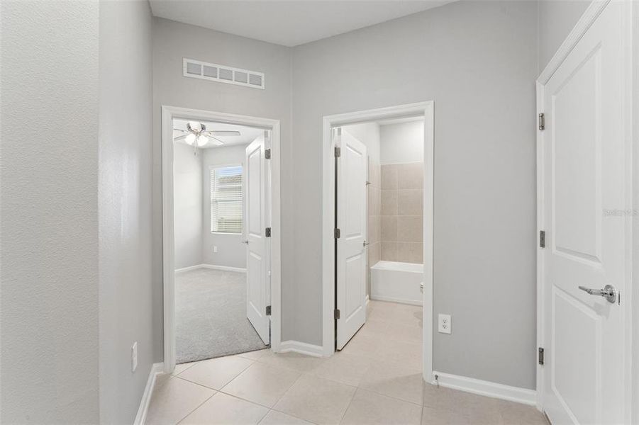 Spacious, unfurnished interior of a new home in Wellness Ridge, Clermont (Image 25). Spacious, unfurnished interior of a new home in Wellness Ridge, Clermont (Image 25).