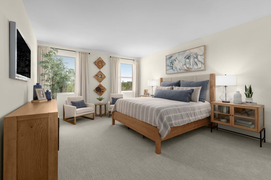 Representative furnished interior of a home built from the 2301 Modeled by KB Home in Entrada del Oro Classics, Gold Canyon (Image 7).