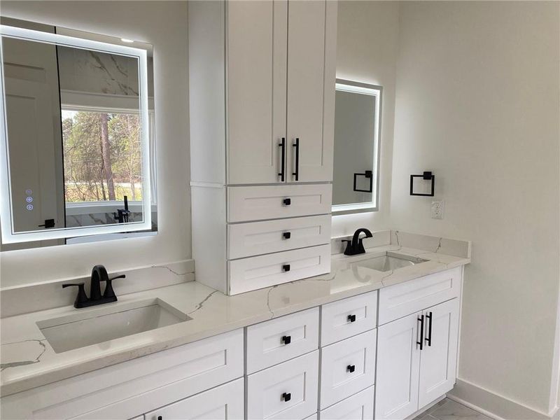 Furnished interior view inside a new home in , Snellville (Image 9).