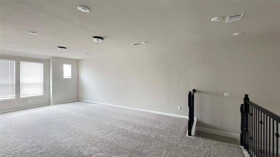 Spacious, unfurnished interior of a new home in Dunvale Village - Patio Home Collection, Houston (Image 27). Spacious, unfurnished interior of a new home in Dunvale Village - Patio Home Collection, Houston (Image 27).