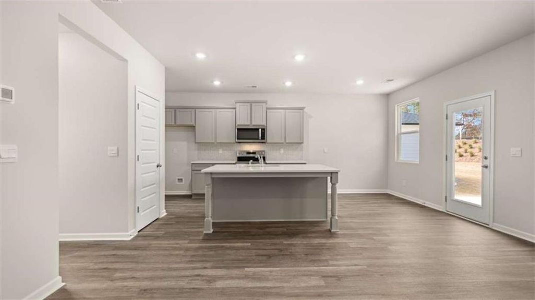 Furnished interior view inside a new home in WillowBrook, Winder (Image 5).