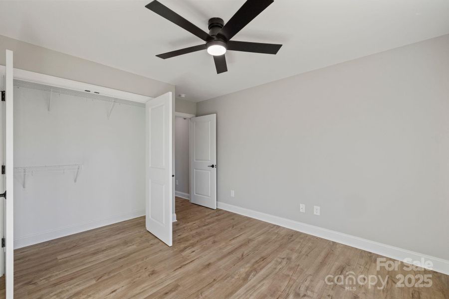 Spacious closet- 3rd bedroom Spacious closet- 3rd bedroom