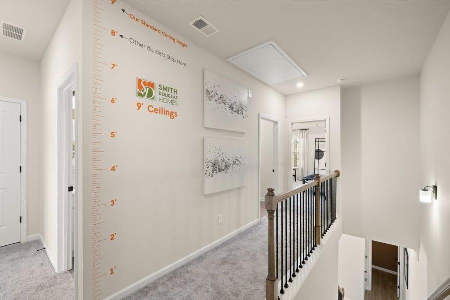 Furnished interior view inside a new home in Franklin Manor, Lawrenceville (Image 26).