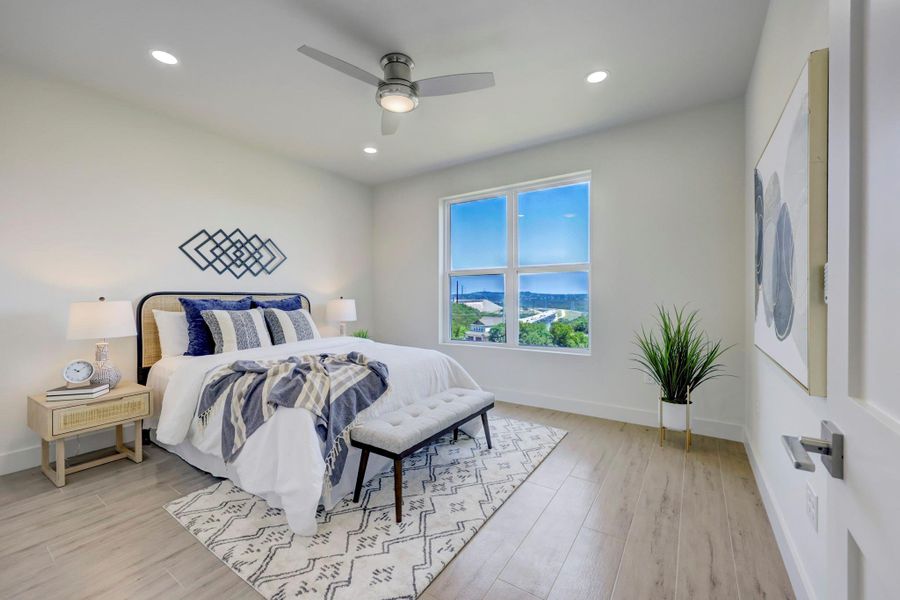 Furnished interior view inside a new home in , Austin (Image 22). Furnished interior view inside a new home in , Austin (Image 22).