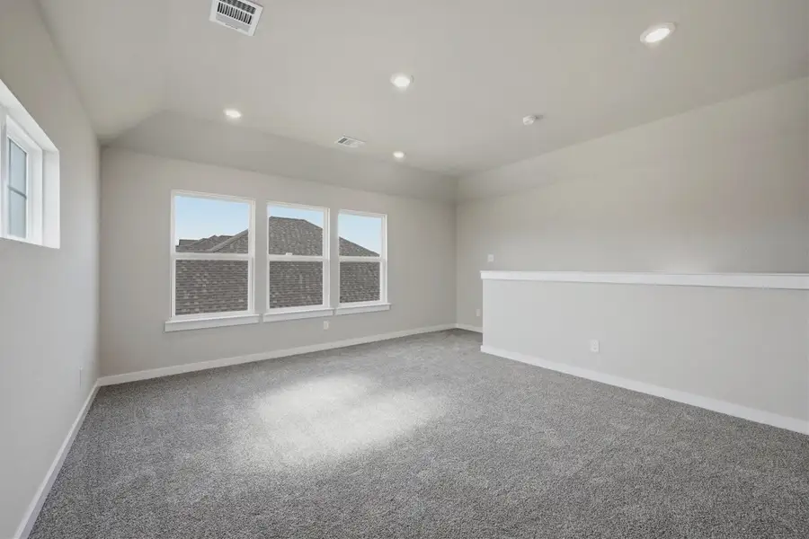 Representative unfurnished interior of a home built from the The Aramis by Lillian Custom Homes in Hickory Hill, Sherman (Image 28). Representative unfurnished interior of a home built from the The Aramis by Lillian Custom Homes in Hickory Hill, Sherman (Image 28).