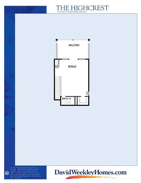 Floor Plan - 2nd Floor