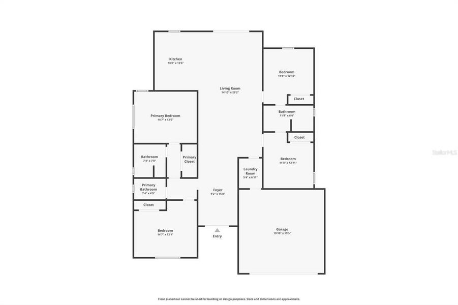 2D floor plan layout of this home in , Cape Coral, FL (Image 6). 2D floor plan layout of this home in , Cape Coral, FL (Image 6).