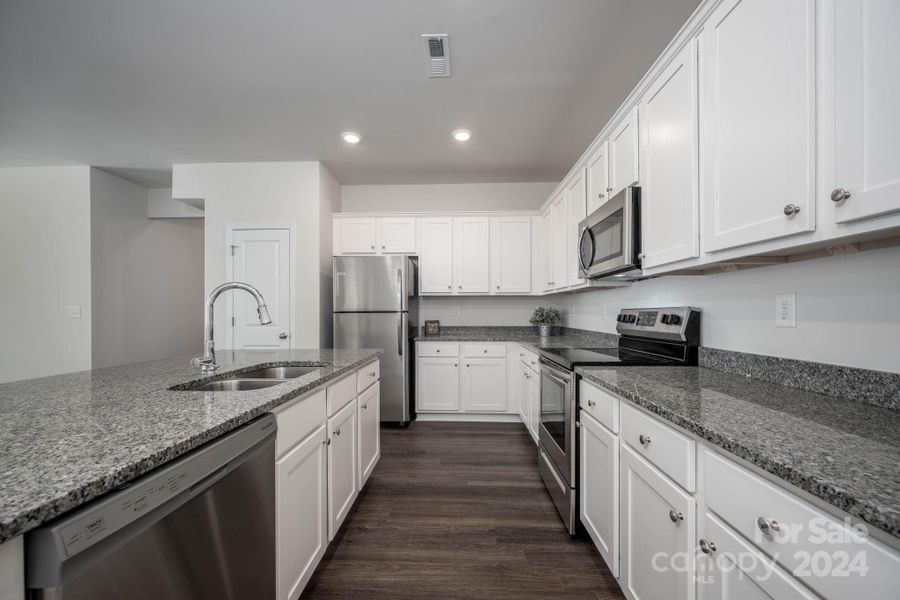 Abundance of cabinets and counter space