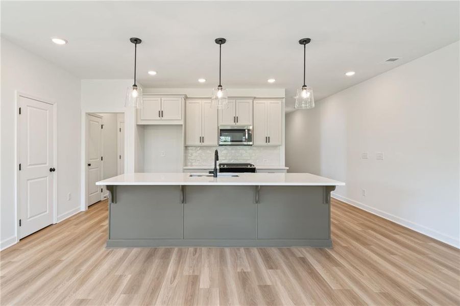 Furnished interior view inside a new home in Wilkins Walk, Mableton (Image 8).