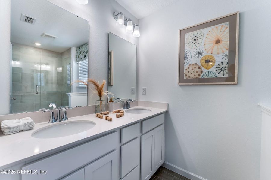 Furnished interior view inside a new home in , St. Augustine (Image 27).