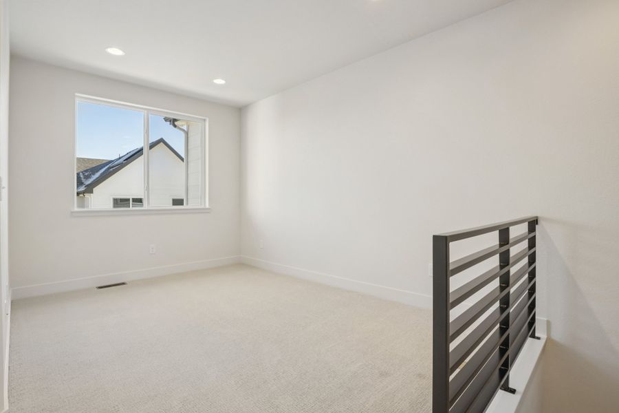 Spacious, unfurnished interior of a new home in Loretto Heights - Rise Collection, Denver (Image 19).