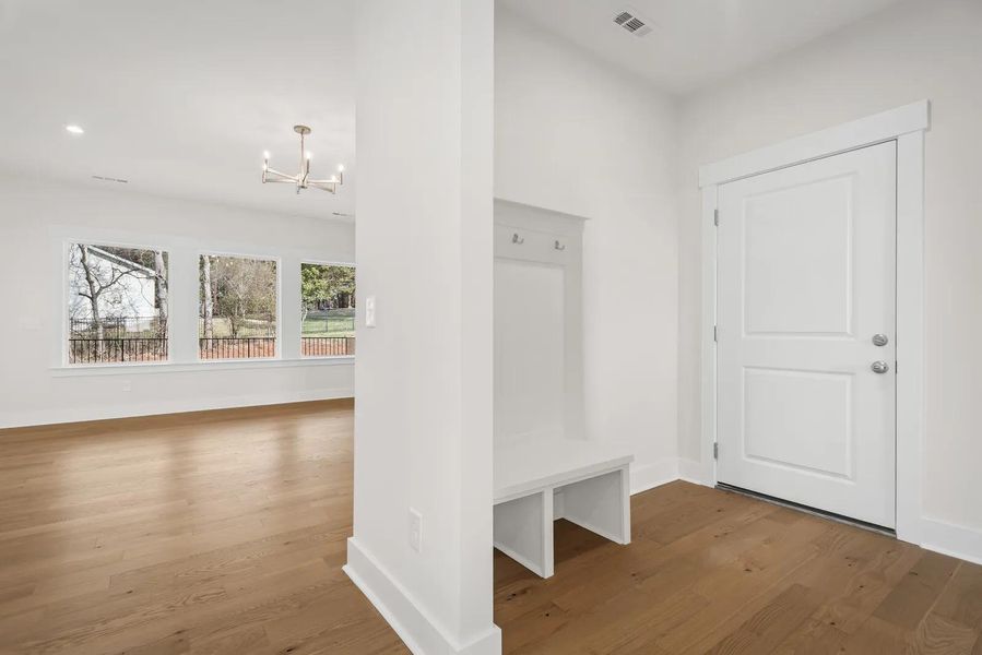 The Dahlia B Family Foyer