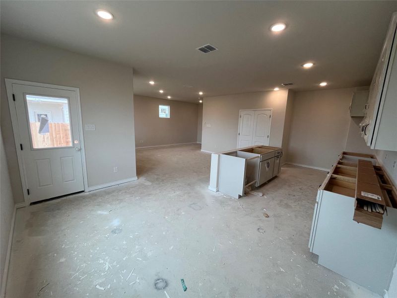 In-progress construction of a new home in Lariat, Liberty Hill, TX (Image 18).