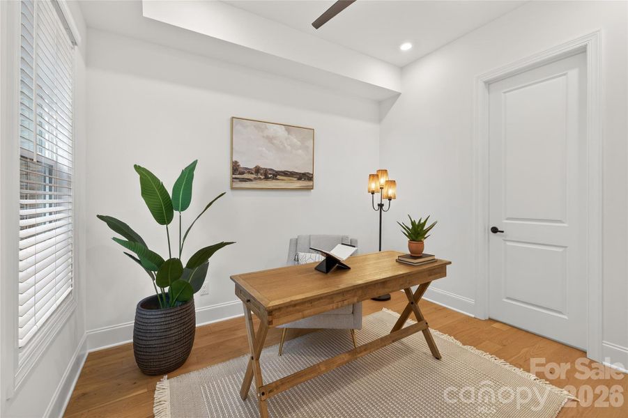 Furnished interior view inside a new home in , Charlotte (Image 12).