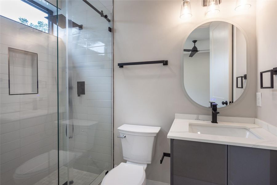 Furnished interior view inside a new home in , Houston (Image 2).