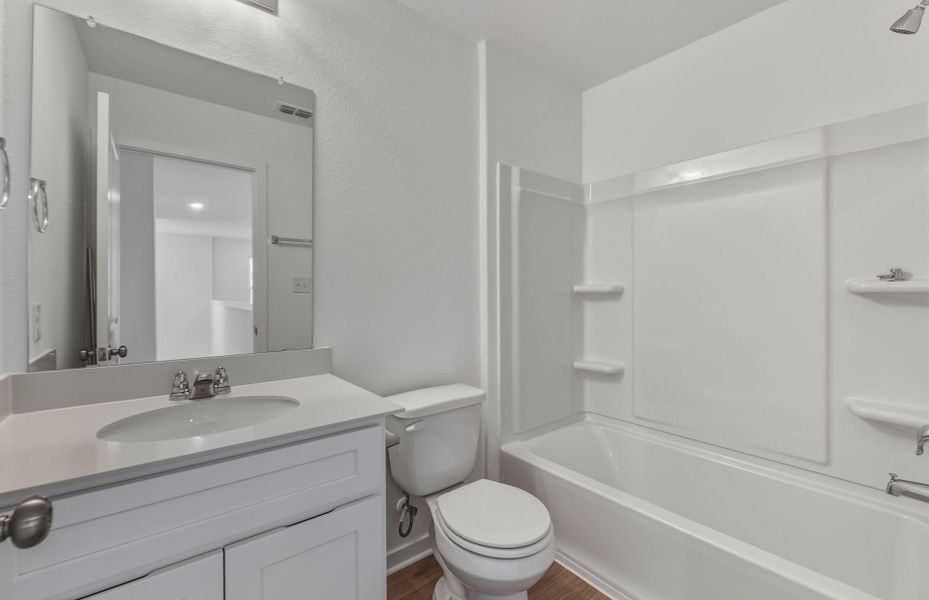 Furnished interior view inside a new home in Sunfield, Buda (Image 13).