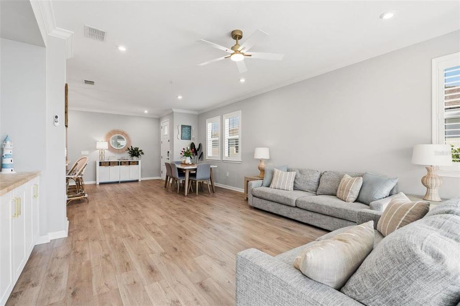 Furnished interior view inside a new home in , Venice (Image 24).