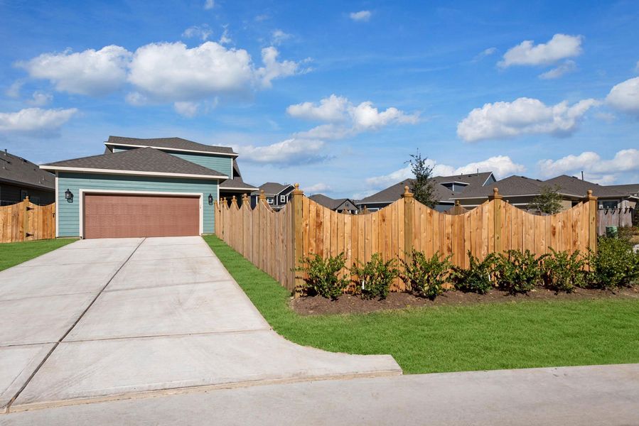 Exterior details of a home in Two Step Farm 42', Montgomery (Image 4). Exterior details of a home in Two Step Farm 42', Montgomery (Image 4).