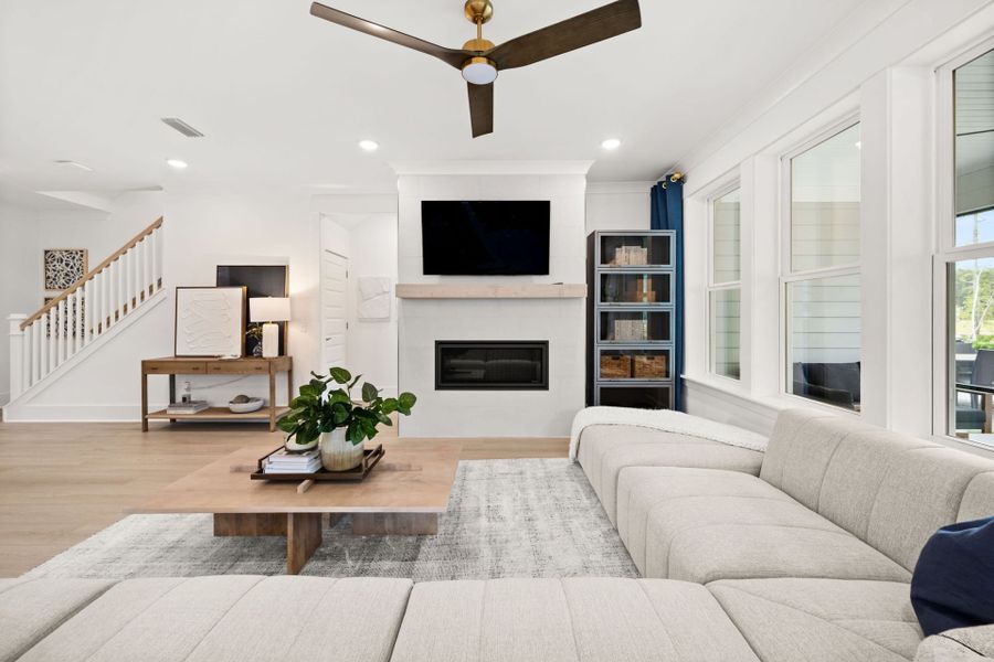 Furnished interior view inside a new home in Sun City Hilton Head, Bluffton (Image 41).