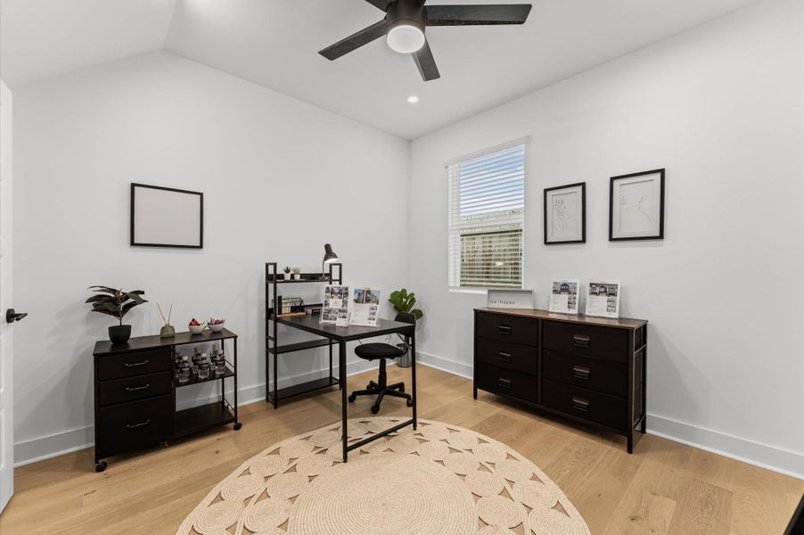 Study/office space on the second floor.