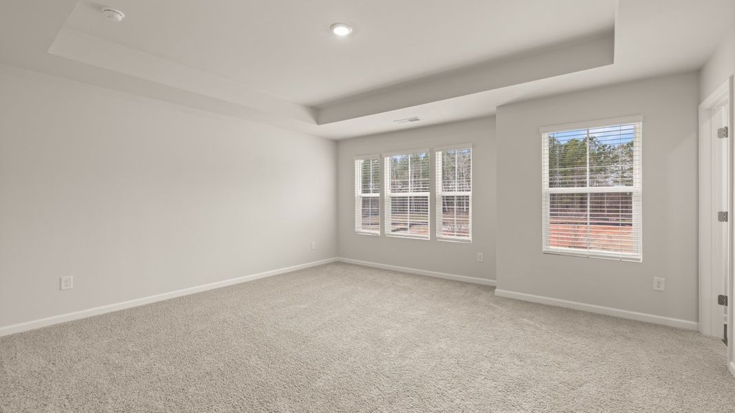 Representative unfurnished interior of a home built from the Ashmore by D.R. Horton in Brookland Commons, Monroe (Image 21).
