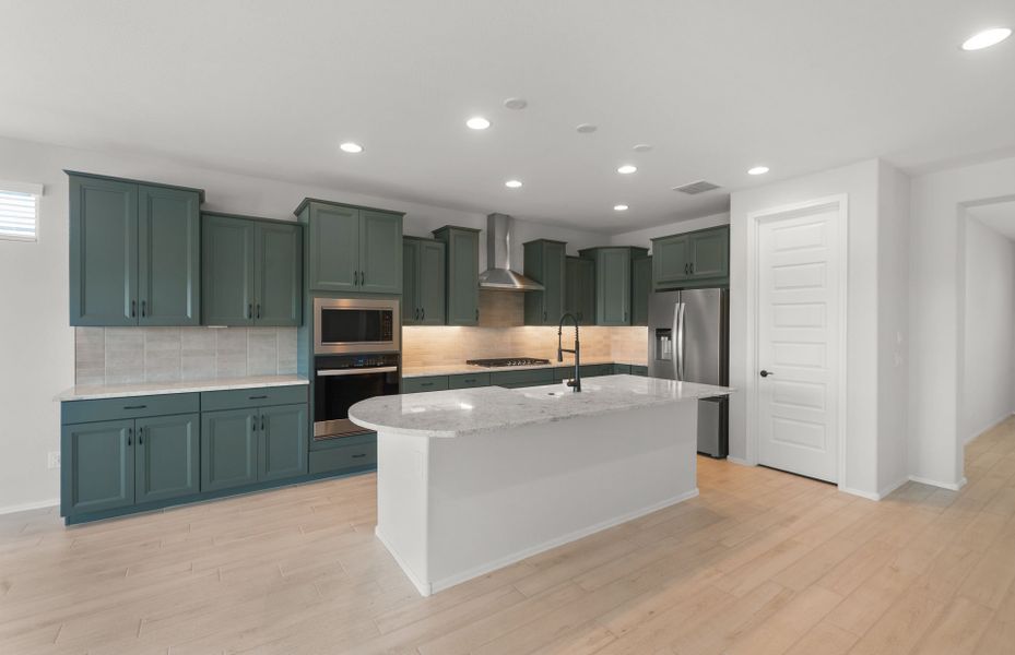Furnished interior view inside a new home in Parkside at Anthem at Merrill Ranch, Florence (Image 10).