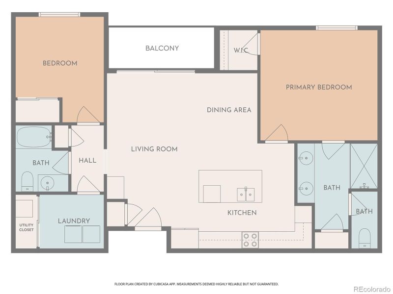 2D floor plan layout of this home in , Parker, CO (Image 5).