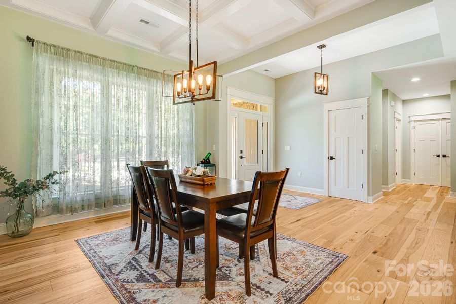 Furnished interior view inside a new home in , Flat Rock (Image 6).