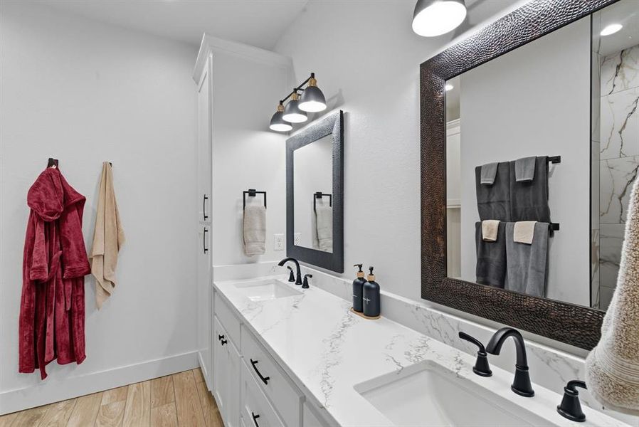 Furnished interior view inside a new home in , Alvord (Image 12).