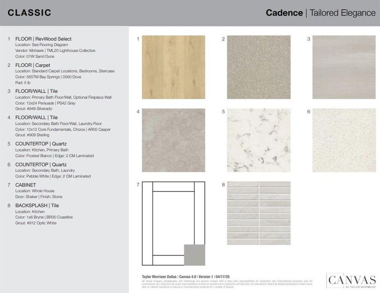 Design Selections.
Home is currently under construction, selections subject to change. Design Selections.
Home is currently under construction, selections subject to change.