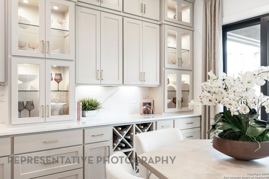 Furnished interior view inside a new home in La Cima: 70ft. lots, San Marcos (Image 8).