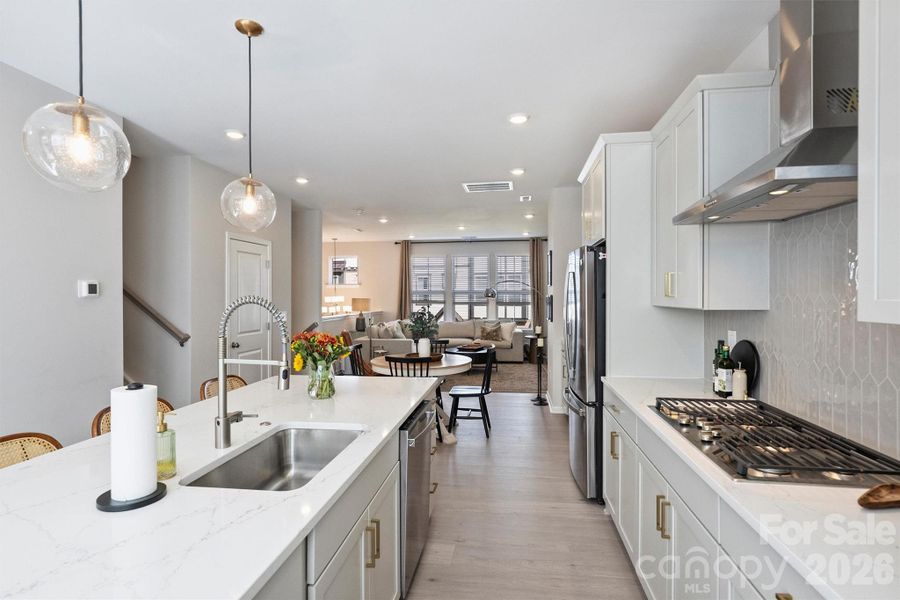 Furnished interior view inside a new home in , Davidson (Image 39).