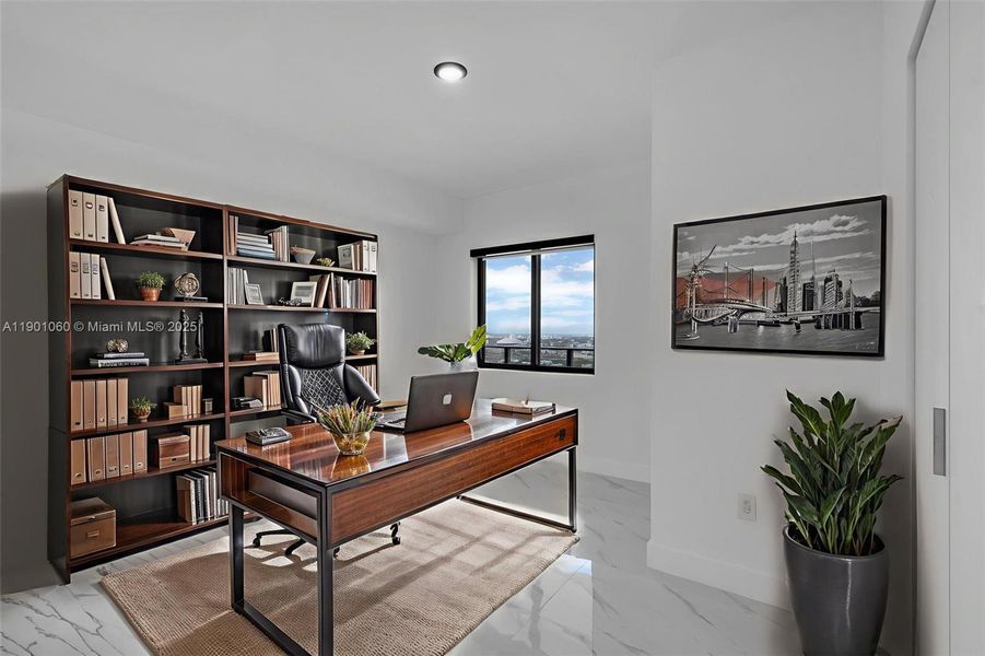 Furnished interior view inside a new home in Aria Reserve, Miami (Image 29). Furnished interior view inside a new home in Aria Reserve, Miami (Image 29).