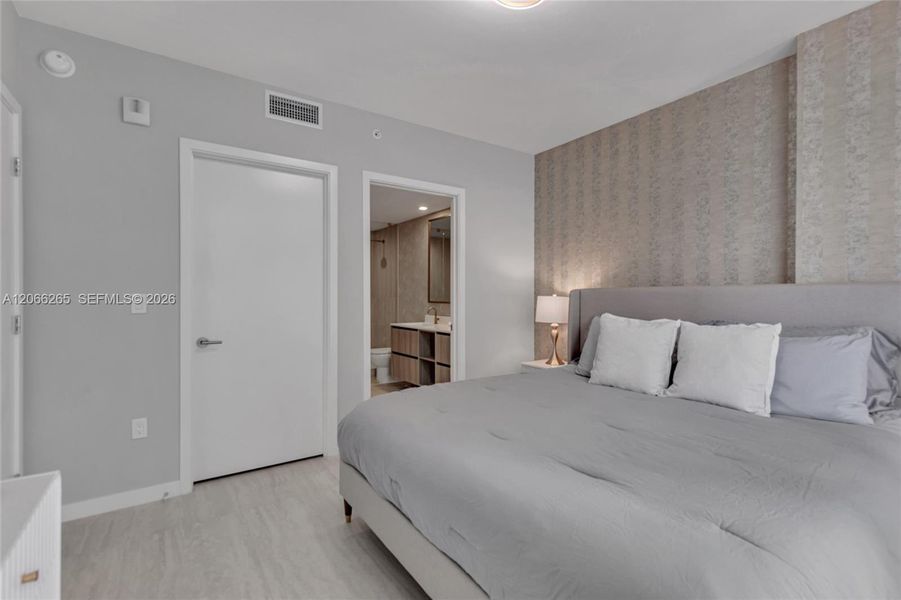 Furnished interior view inside a new home in , Miami (Image 16).