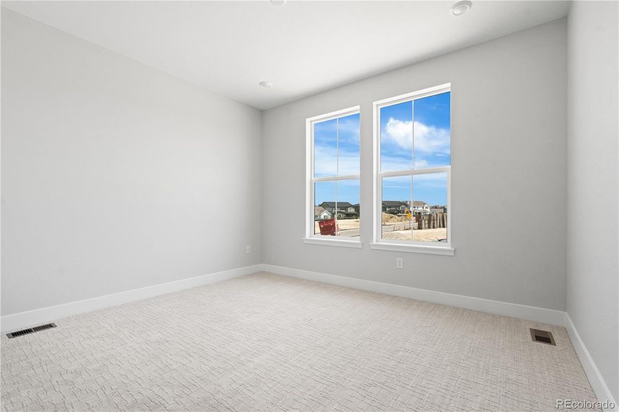 Spacious, unfurnished interior of a new home in Gallery at The Canyons, Castle Pines (Image 24).