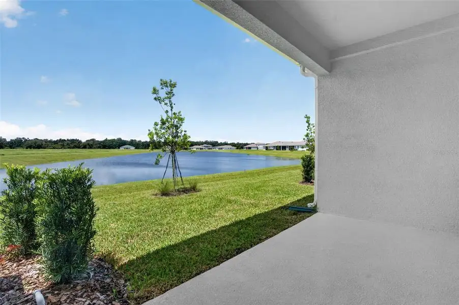 Exterior details and patio area of a home in Crosswind Ranch, Parrish (Image 3).