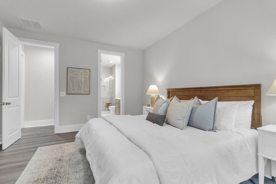 Furnished interior view inside a new home in , Ravenel (Image 12).