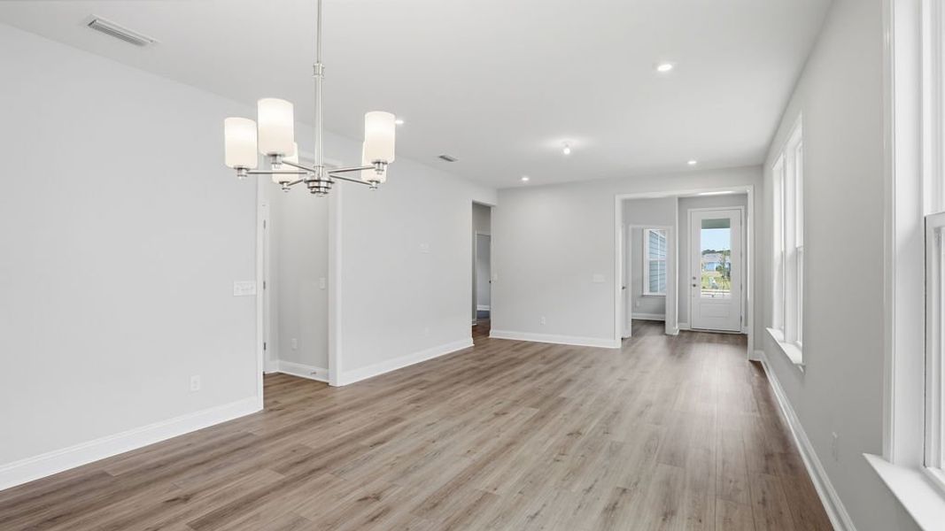 Spacious, unfurnished interior of a new home in Sun City Hilton Head, Bluffton (Image 16). Spacious, unfurnished interior of a new home in Sun City Hilton Head, Bluffton (Image 16).