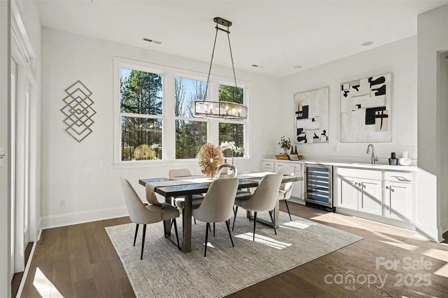 Furnished interior view inside a new home in Shepherds Trace, Clover (Image 33).