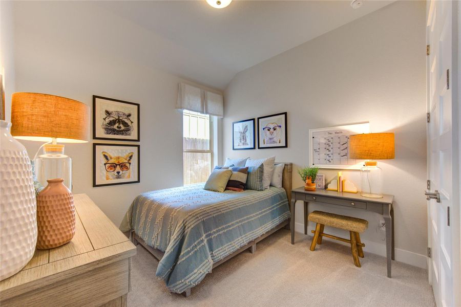 Furnished interior view inside a new home in Jordan Ranch, Katy (Image 31).