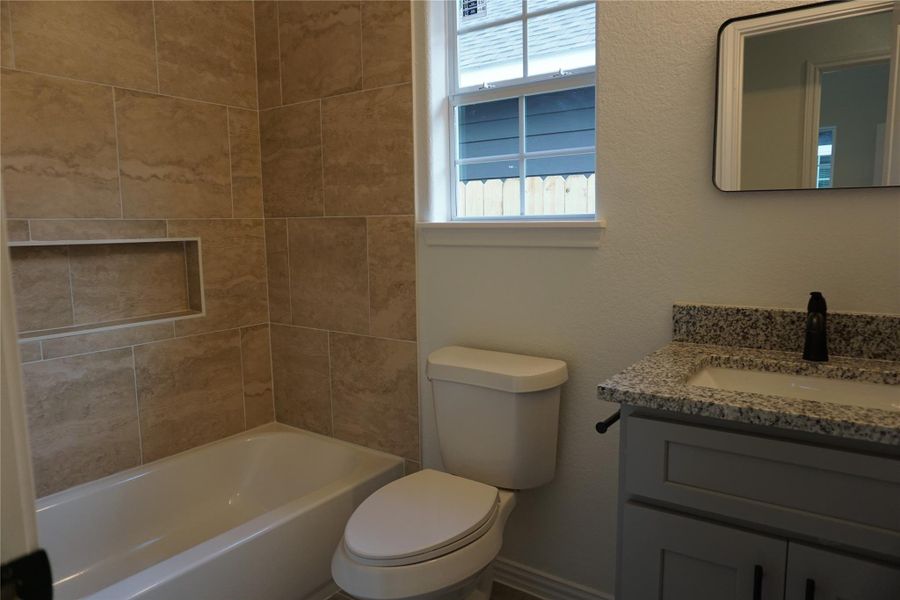 Furnished interior view inside a new home in , Willis (Image 4).
