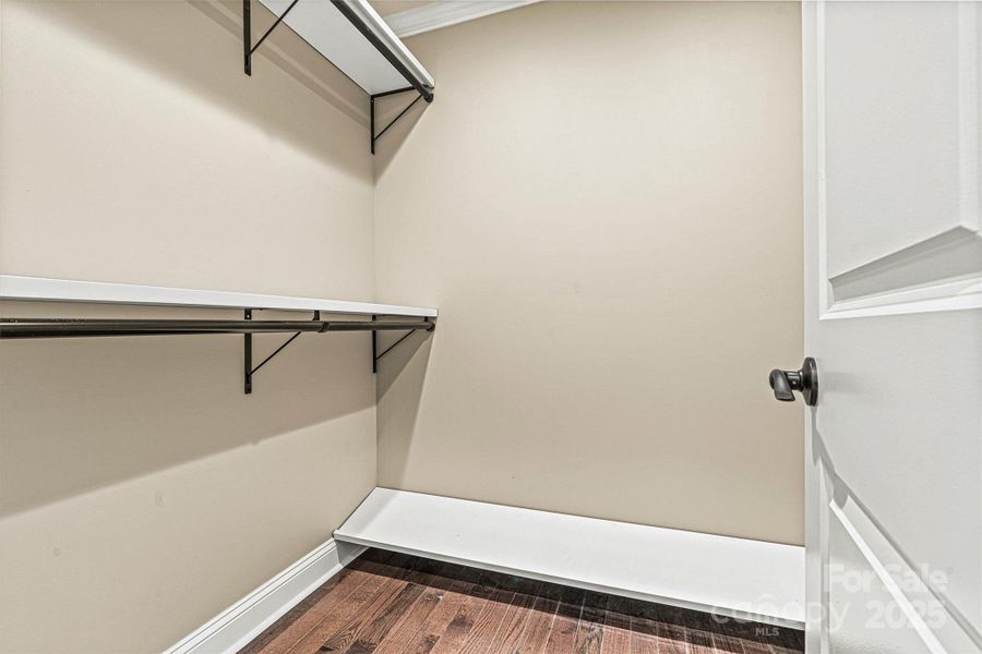 Primary Bedroom/Walk In Close View (1 of 2 Closets) Primary Bedroom/Walk In Close View (1 of 2 Closets)