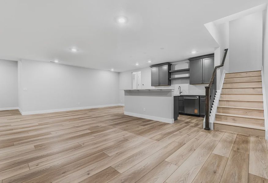 Homesite 3703 Finished Basement Wet Bar - 19 of 28